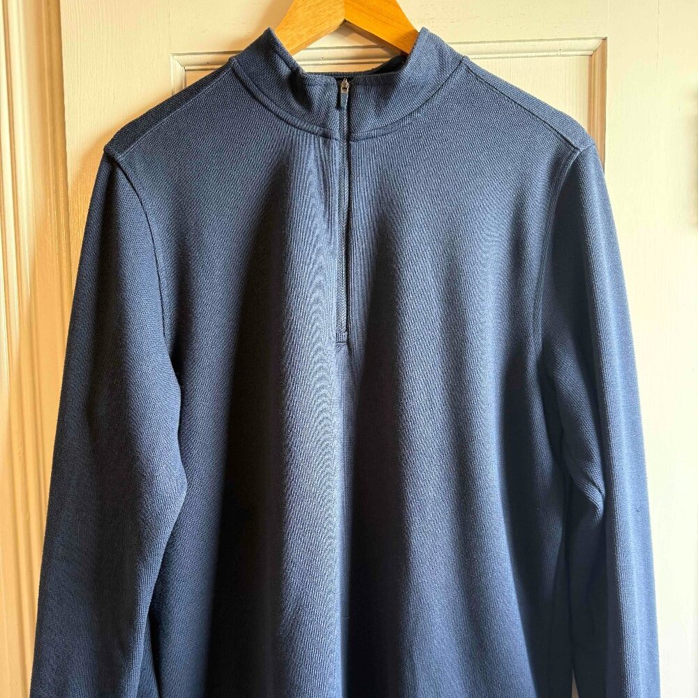 Rhone | 1/4 Zip Commuter Sweater Shirt Classic Golf Work Wear- Size Large
